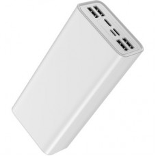 Батарея універсальна Baseus Amblight Digital Quick 30000mAh 65 W, White (PPLG000102) - Фото