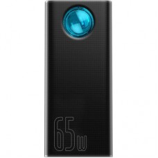 Батарея універсальна Baseus Amblight Digital Quick 30000mAh 65W, Black (PPLG00101) - Фото
