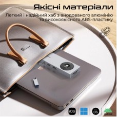 Концентратор Promate USB-C 14-in-1 Promate comandhub-pro (comandhub-pro) - Фото