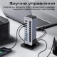 Концентратор Promate USB-C 14-in-1 Promate gegatower-60w (gegatower-60w)