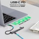 Концентратор Promate USB-C 9-in-1 Promate comandhub-lite (comandhub-lite)