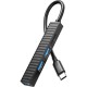 Концентратор XO USB-C 4-in-1 порти XO HUB014B.black (HUB014B.black) Концентратор XO USB-C 4-in-1 порти XO HUB014B.black (HUB014B.black)