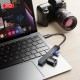 Концентратор XO USB-C 4-in-1 порти XO HUB014B.black (HUB014B.black) Концентратор XO USB-C 4-in-1 порти XO HUB014B.black (HUB014B.black)