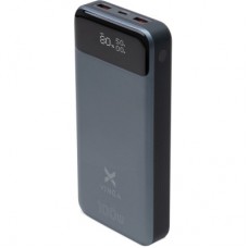 Батарея універсальна Vinga 30000 mAh 100 W Display VA Grey (Li-Ion) (VPBB30100) - Фото
