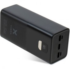 Батарея універсальна Vinga 40000 mAh 22.5W Display Black (VPBB4022) - Фото