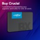 Накопитель SSD 2.5" 4TB Micron (CT4000BX500SSD1) Накопитель SSD 2.5" 4TB Micron (CT4000BX500SSD1)