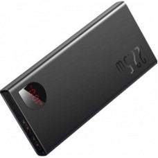 Батарея универсальная Baseus Adaman 10000mAh, PD QC/3.0/22,5W, black (PPAD070001)