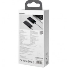 Батарея универсальная Baseus Adaman 10000mAh, PD QC/3.0/22,5W, black (PPAD070001)
