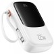 Батарея универсальная Baseus Qpow Pro+ 20000mAh 22,5W, PD/3.0, QC/3.0, FCP, AFC, built-in USB-C cable, white