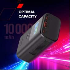 Батарея універсальна Canyon 10000 mAh OnPower 130 TFT PD/30W Dark Grey (CNS-CPB130DG) - Фото
