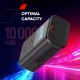 Батарея універсальна Canyon 10000 mAh OnPower 130 TFT PD/30W Dark Grey (CNS-CPB130DG)