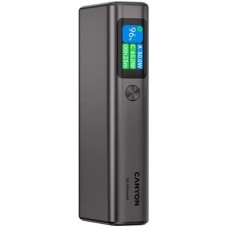 Батарея універсальна Canyon 20000 mAh OnPower 230 TFT PD/130W Dark Grey (CNS-CPB230DG) - Фото