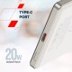 Батарея універсальна Canyon 5000 mAh OnPower 505 slim Magsafe PD/20W Beige (CNS-CPB505BE)