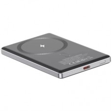 Батарея універсальна Canyon 5000 mAh OnPower 505 slim Magsafe PD/20W Dark Grey (CNS-CPB505DG) - Фото