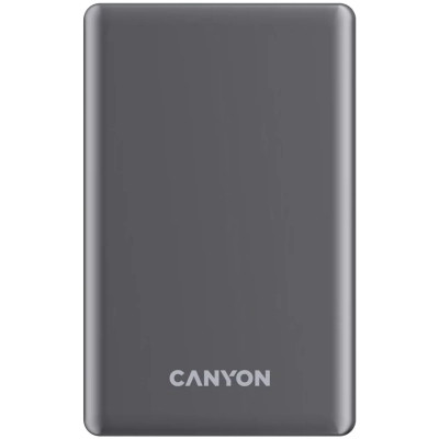 Батарея універсальна Canyon 10000 mAh OnPower 510 slim Magsafe PD/20W Dark Grey (CNS-CPB510DG)