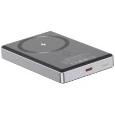 Батарея універсальна Canyon 10000 mAh OnPower 510 slim Magsafe PD/20W Dark Grey (CNS-CPB510DG) - Фото