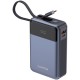 Батарея універсальна Canyon 20000 mAh OnPower 600 PD/65W built-in cable Dark Grey (CNS-CPB600DG)