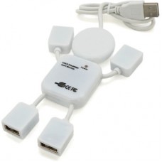 Концентратор Voltronic USB 2.0 to 4xUSB man OEM (YT-HM4-W) - Фото