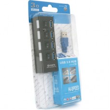 Концентратор Voltronic USB 3.0 to 4xUSB with switches (YT-3H4S/1TB) - Фото