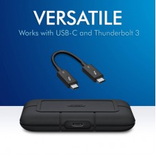 Накопичувач SSD USB-C 4TB LaCie (STHZ4000800) - Фото