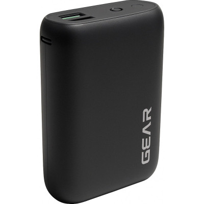Батарея універсальна GEAR 10000 mAh, PD/22.5W, black (WP942P)