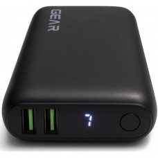 Батарея універсальна GEAR 10000 mAh, PD/22.5W, black (WP942P) - Фото