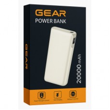 Батарея універсальна GEAR 20000mAh, PD/70W, black (DL203C) - Фото