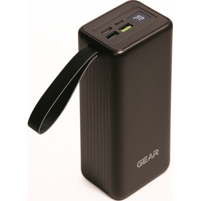 Батарея универсальная GEAR 40000mAh, PD/22.5W, black (SPO4)