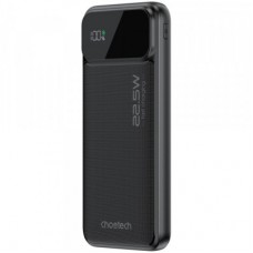 Батарея універсальна Choetech 10000 mAh 22.5W, PD, QC/3.0, USB-A, USB-C, Black (B728-CCBK) - Фото