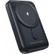 Батарея универсальная Choetech Magnetic Wireless 10000mAh 20W, PD, Qi-15W, USB-C In/Out, with holder, Black