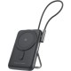 Батарея универсальная Choetech Magnetic Wireless 10000mAh 20W, PD, Qi-15W, USB-C In/Out, build-in cabel, Black
