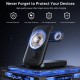Батарея універсальна Choetech Magnetic Wireless 10000 mAh 20W, PD, Qi-2 15W, USB-C, Lightning, Apple Watch