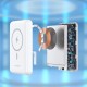 Батарея універсальна Choetech Magnetic Wireless 10000 mAh 20W, PD,QC/3.0, USB-A, USB-C, White (B663-ACWH)