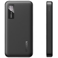 Батарея універсальна Ugreen 10000 mAh 20 W PD, QC/3.0, USB-A, USB-C Black (PB311) (25742) - Фото
