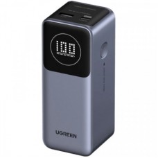 Батарея універсальна Ugreen 12000 mAh 100W PD, QC, USB-A, USB-С in/out Grey (PB724) (35526B)