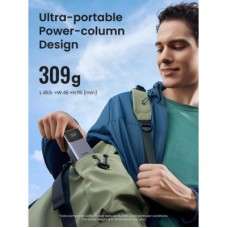 Батарея універсальна Ugreen 12000 mAh 100W PD, QC, USB-A, USB-С in/out Grey (PB724) (35526B) - Фото