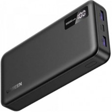 Батарея універсальна Ugreen 20000 mAh 22,5 W PD, 2xUSB-A, 2xUSB-C Black (PB312) (25683) - Фото