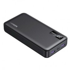 Батарея універсальна Ugreen 20000 mAh 22,5 W PD, 2xUSB-A, 2xUSB-C Black (PB312) (25683) - Фото
