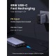 Батарея універсальна Ugreen 25000 mAh 145W PD/3.0, QC/3.0, наскр. жив. 65Вт (PB205) (90597A)