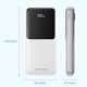 Батарея універсальна Vention 10000 mAh 22.5 W 3 A PD, Built-in USB-C+Lightning Cables, White (FHOW0)