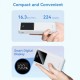 Батарея універсальна Vention 10000 mAh 22.5 W 3 A PD, QC/3.0, LED Display, White (FHKW0)