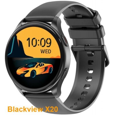 Смарт часы Blackview X20 Black (блэквью х20)