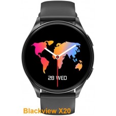 Смарт часы Blackview X20 Black (блэквью х20)