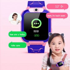 Дитячий смарт-годинник Q12 Pink - Фото