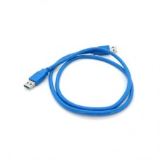 Дата кабель USB 3.0 AM/AM 1.5m blue Voltronic (YT-3.0AM+AM-1.5) - Фото