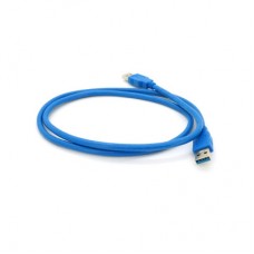 Дата кабель USB 3.0 AM/AM 1.5m blue Voltronic (YT-3.0AM+AM-1.5) - Фото