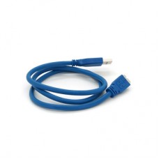 Дата кабель USB 3.0 AM to Micro B 0.8m black Voltronic (YT-3.0AM\Micro-B-0.8B) - Фото
