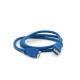 Дата кабель USB 3.0 AM to Micro B 0.8m black Voltronic (YT-3.0AM\Micro-B-0.8B)