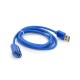 Дата кабель USB 3.0 AM/AF 1.2m black KAKUSIGA (YT-AM/AF-KSC-753) Дата кабель USB 3.0 AM/AF 1.2m black KAKUSIGA (YT-AM/AF-KSC-753)