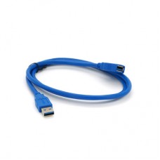 Дата кабель USB 3.0 AM/AF 1.0m blue Voltronic (YT-3.0AM/AF-1.0BL) - Фото